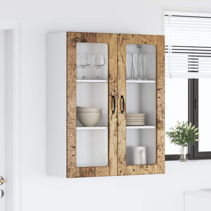 Mobile da cucina con lo scaffale Legno vecchio 80 x 31 x 100 cm 884812