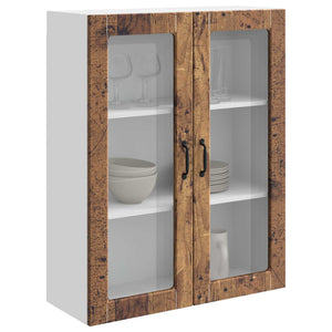 Mobile da cucina con lo scaffale-Armadio da cucina Legno vecchio 80 x 31 x 100 cm 884147