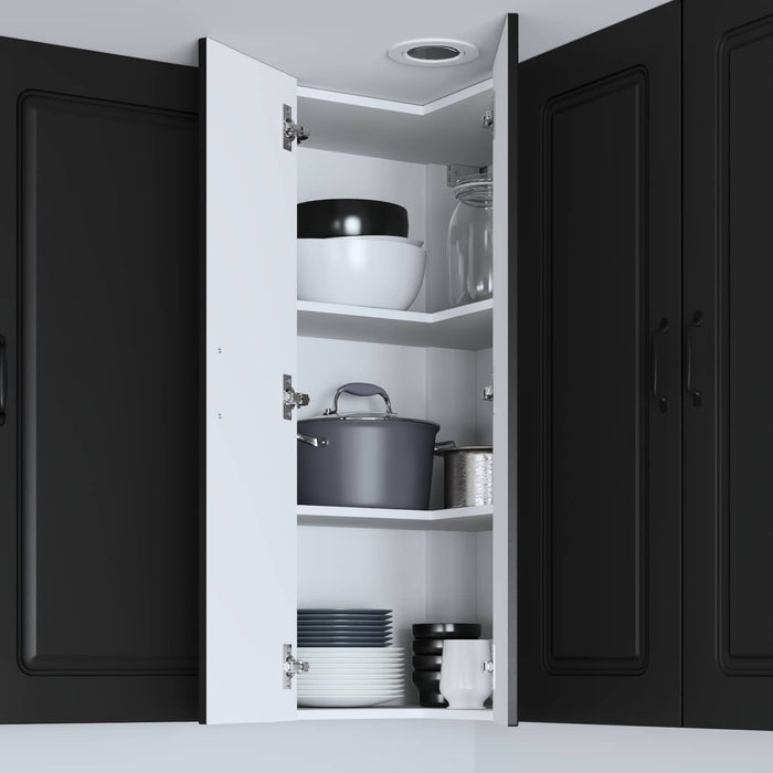 Mobile da cucina Nero 57 x 57 x 100 cm Legno multistrato 884815