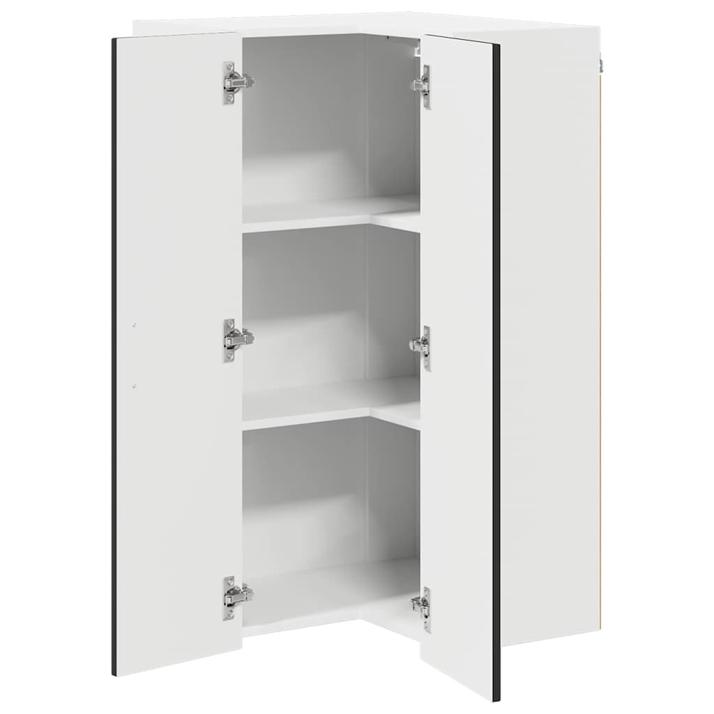 Mobile da cucina-Armadio da cucina Nero 57 x 57 x 100 cm Legno multistrato 595707