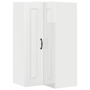 Mobile da cucina con lo scaffale Bianco Lucido 57 x 57 x 100 cm 884818