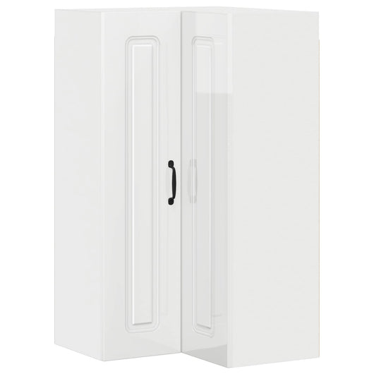 Mobile da cucina con lo scaffale Bianco Lucido 57 x 57 x 100 cm 884818