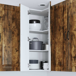 Mobile da cucina Rovere fumé 57 x 57 x 100 cm Legno multistrato 884819