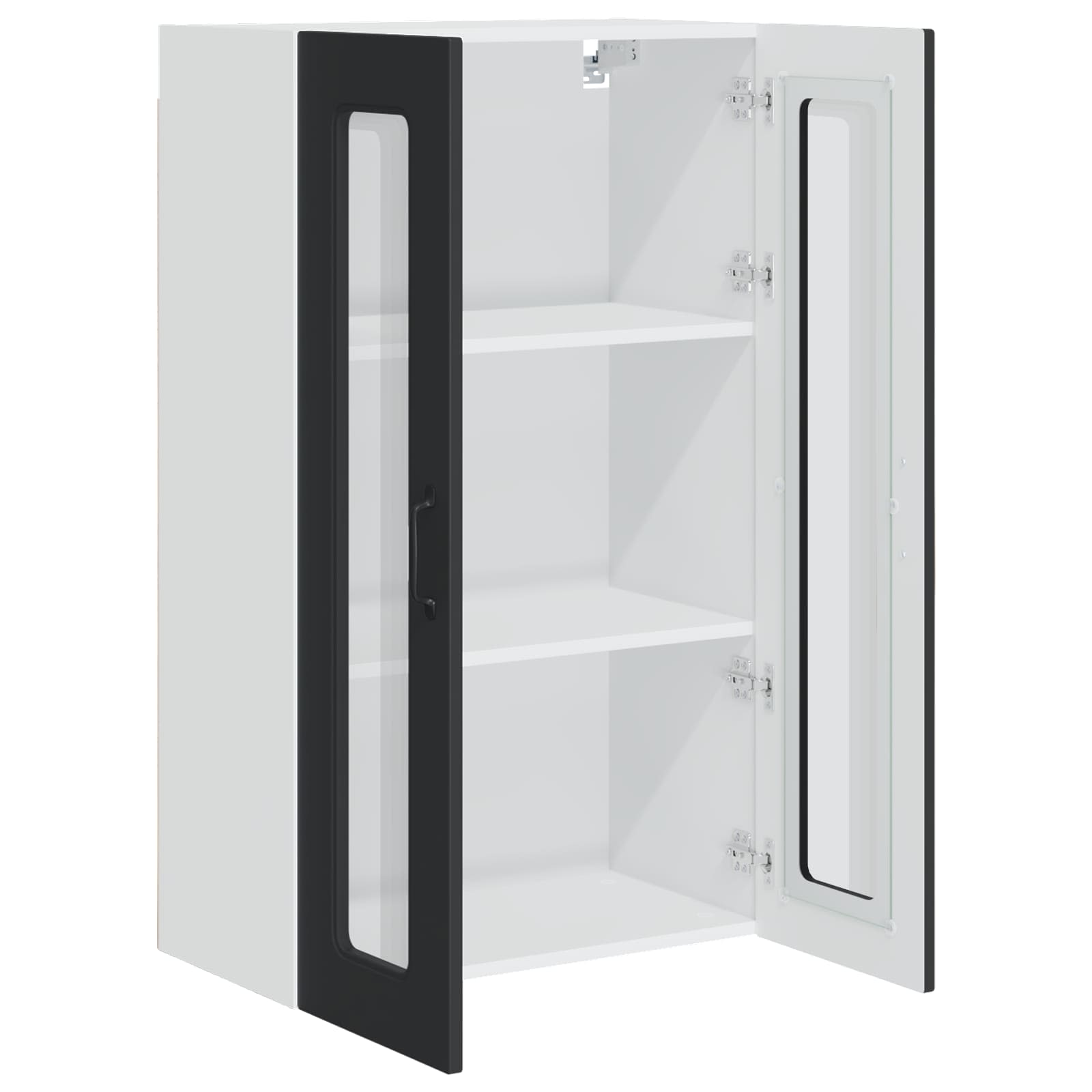 Mobile da cucina-Armadio da cucina Nero 60 x 31 x 100 cm Legno multistrato 454481