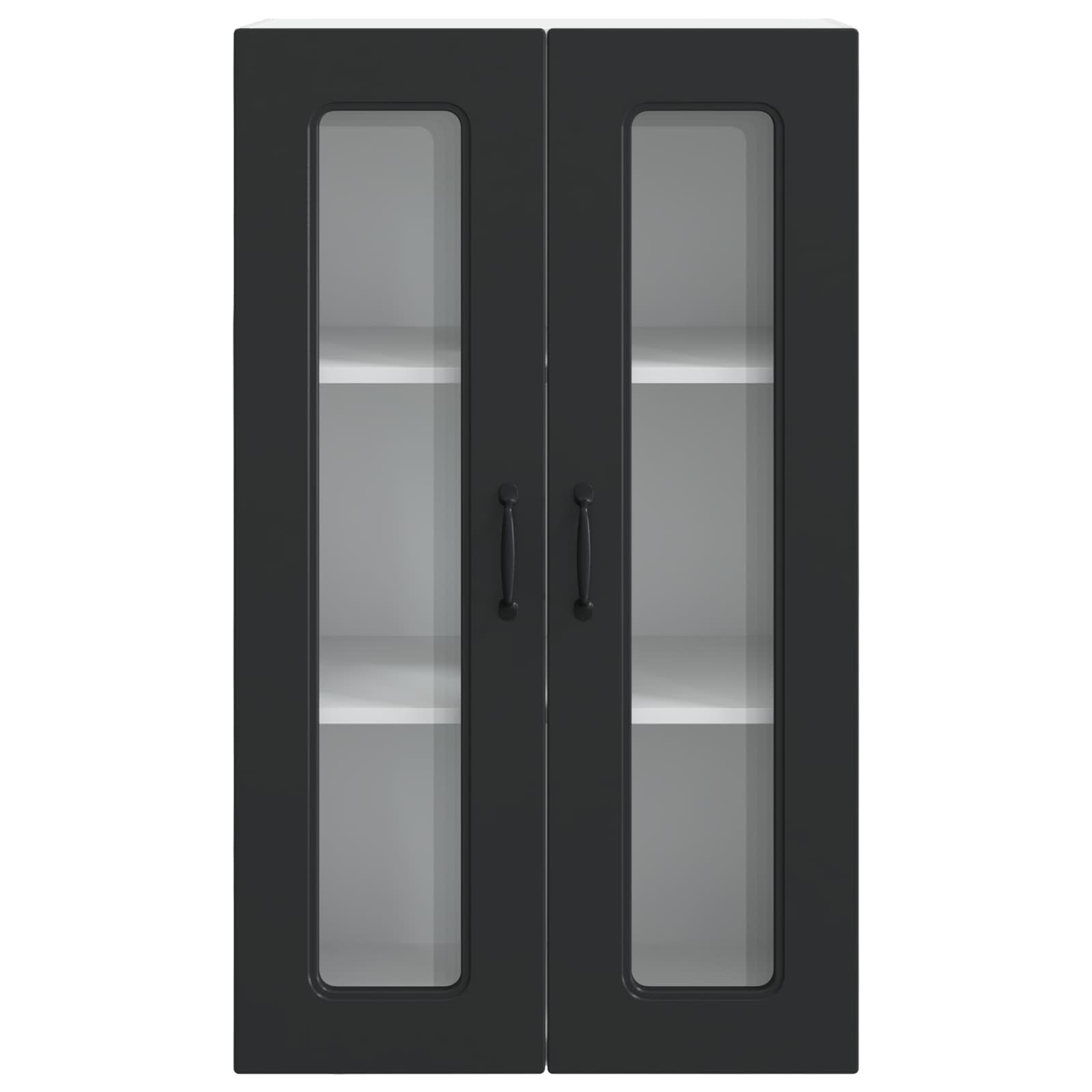 Mobile da cucina-Armadio da cucina Nero 60 x 31 x 100 cm Legno multistrato 454481