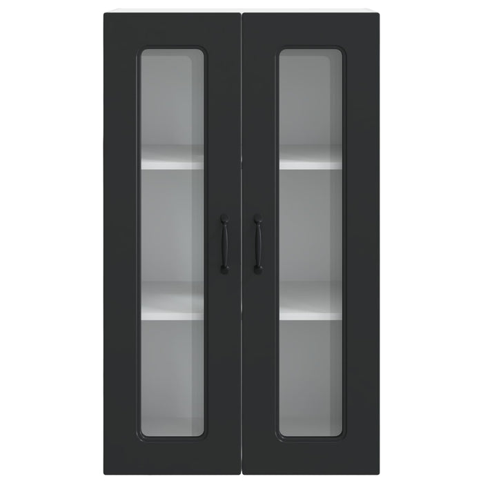 Mobile da cucina-Armadio da cucina Nero 60 x 31 x 100 cm Legno multistrato 454481