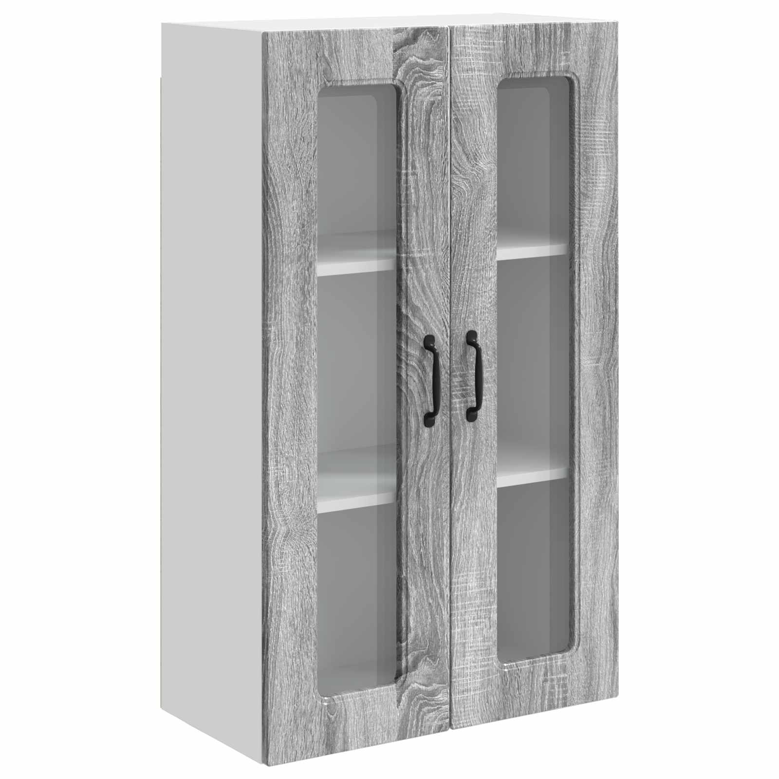 Mobile da cucina con lo scaffale-Armadio da cucina Grigio Sonoma 60 x 31 x 100 cm 506522