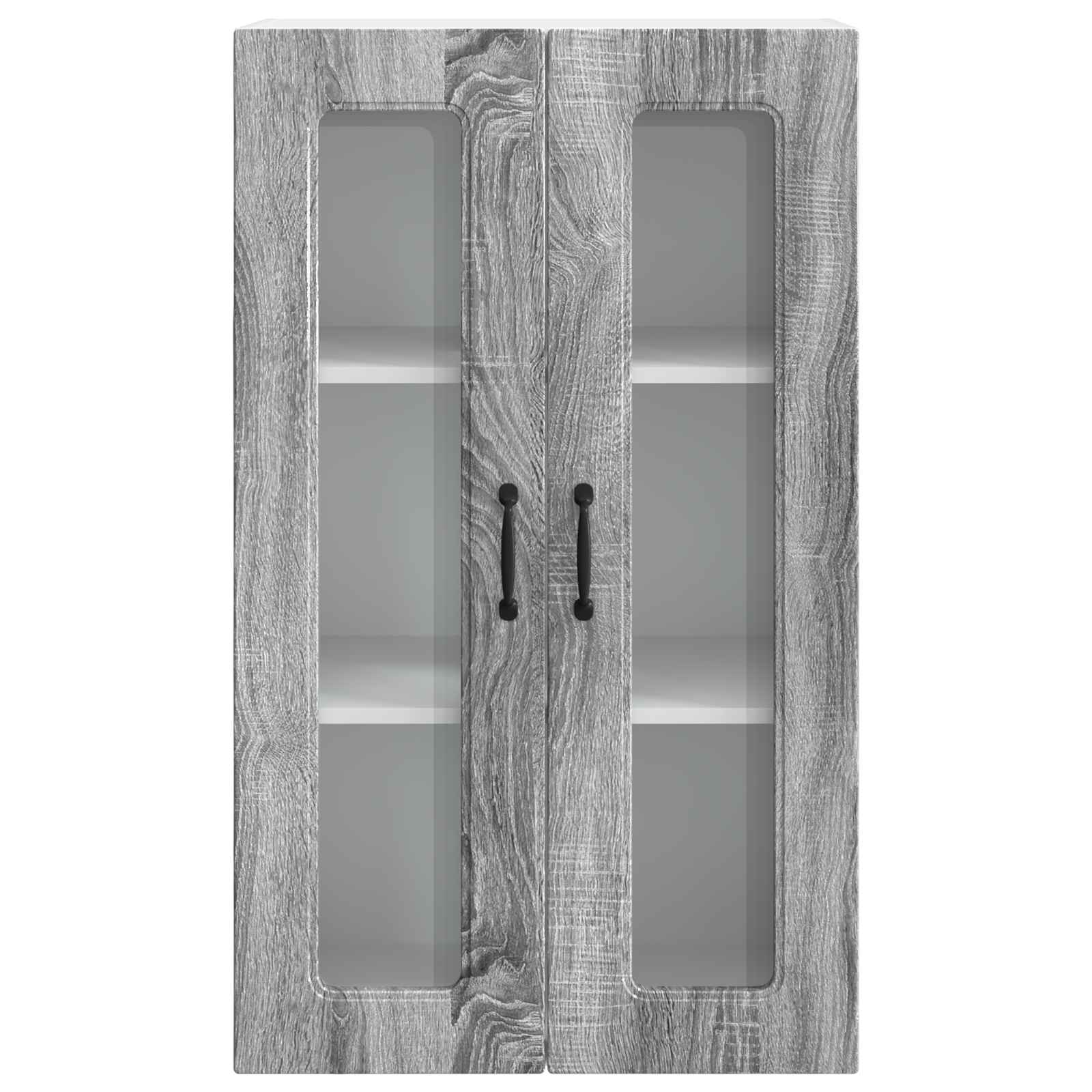 Mobile da cucina con lo scaffale-Armadio da cucina Grigio Sonoma 60 x 31 x 100 cm 506522