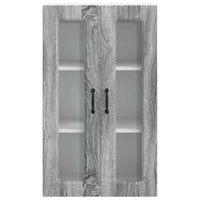 Mobile da cucina con lo scaffale-Armadio da cucina Grigio Sonoma 60 x 31 x 100 cm 506522