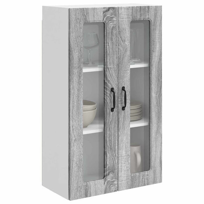 Mobile da cucina con lo scaffale-Armadio da cucina Grigio Sonoma 60 x 31 x 100 cm 506522