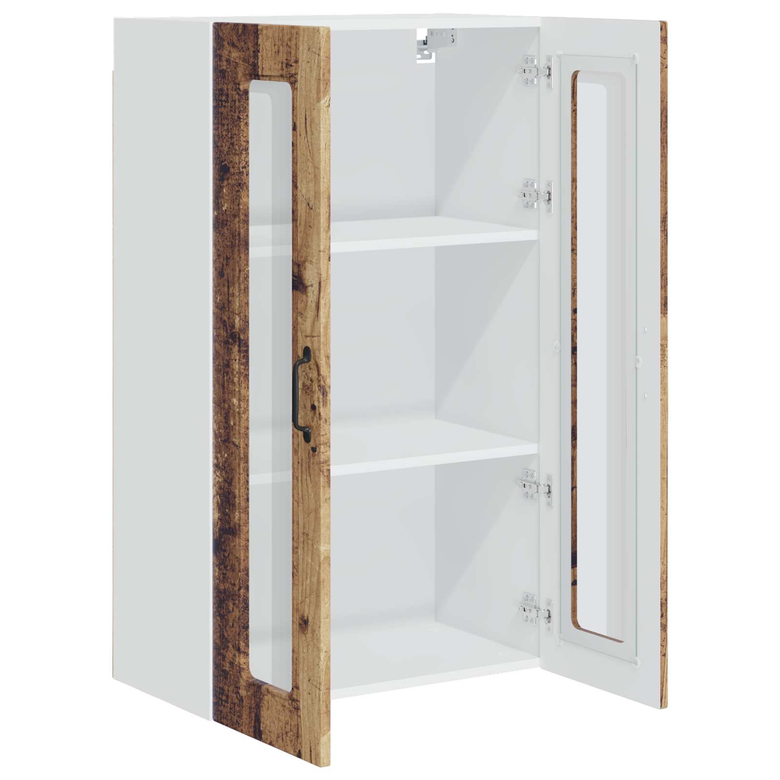 Mobile da cucina con lo scaffale-Armadio da cucina Legno vecchio 60 x 31 x 100 cm 694218