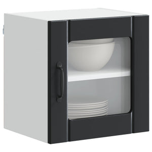 Mobile da cucina 2 pcs Nero 40 x 31 x 40 cm Legno multistrato 884837