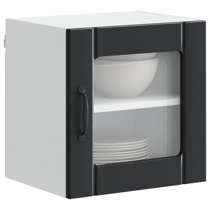 Mobile da cucina 2 pcs Nero 40 x 31 x 40 cm Legno multistrato 884837