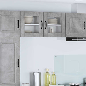 Mobile da cucina 2 pcs Grigio cemento 40 x 31 x 40 cm 884841