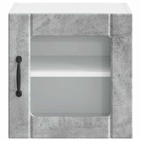 Mobile da cucina 2 pz-Set di 2 Armadio da cucina Grigio cemento 40 x 31 x 40 cm 362743