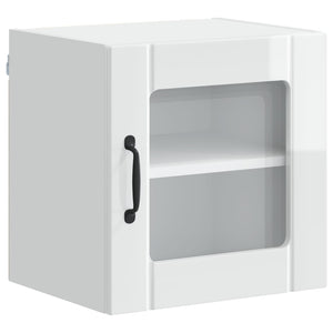 Mobile da cucina 2 pcs Bianco Lucido 40 x 31 x 40 cm 884843