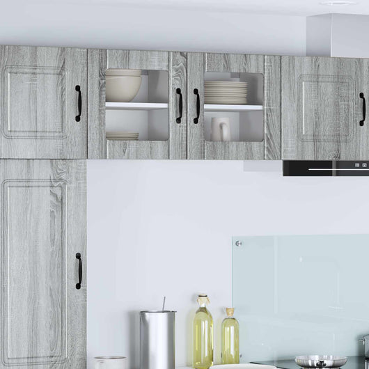 Mobile da cucina 2 pz-Set di 2 Armadio da cucina Grigio Sonoma 40 x 31 x 40 cm 525210