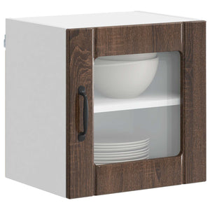 Mobile da cucina 2 pz-Set di 2 Armadio da cucina Rovere Marrone 40 x 31 x 40 cm 985162