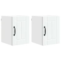 Mobile da cucina 2 pz-Set di 2 Armadio da cucina Bianco 30 x 31 x 40 cm Legno multistrato 588730