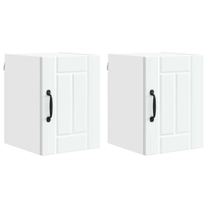Mobile da cucina 2 pz-Set di 2 Armadio da cucina Bianco 30 x 31 x 40 cm Legno multistrato 588730