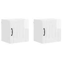Mobile da cucina 2 pcs Bianco Lucido 40 x 31 x 40 cm 884883
