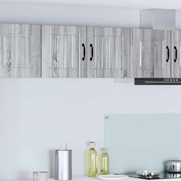 Mobile da cucina 2 pz-Set di 2 Armadio da cucina Grigio Sonoma 40 x 31 x 40 cm 922908