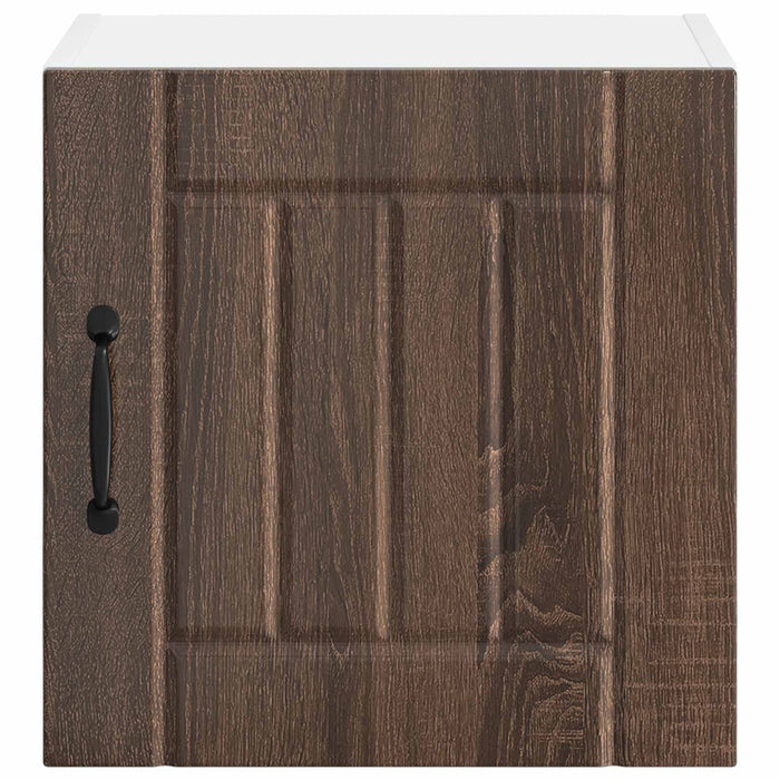 Mobile da cucina 2 pz-Set di 2 Armadio da cucina Rovere Marrone 40 x 31 x 40 cm 491539