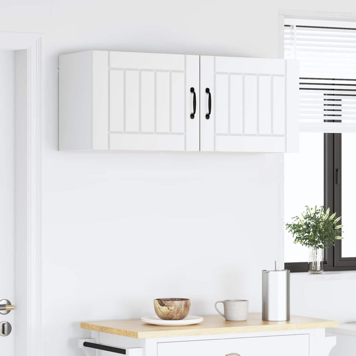 Mobile da cucina 2 pcs Bianco 50 x 31 x 40 cm Legno multistrato 884895