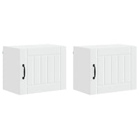 Mobile da cucina 2 pcs Bianco 50 x 31 x 40 cm Legno multistrato 884895