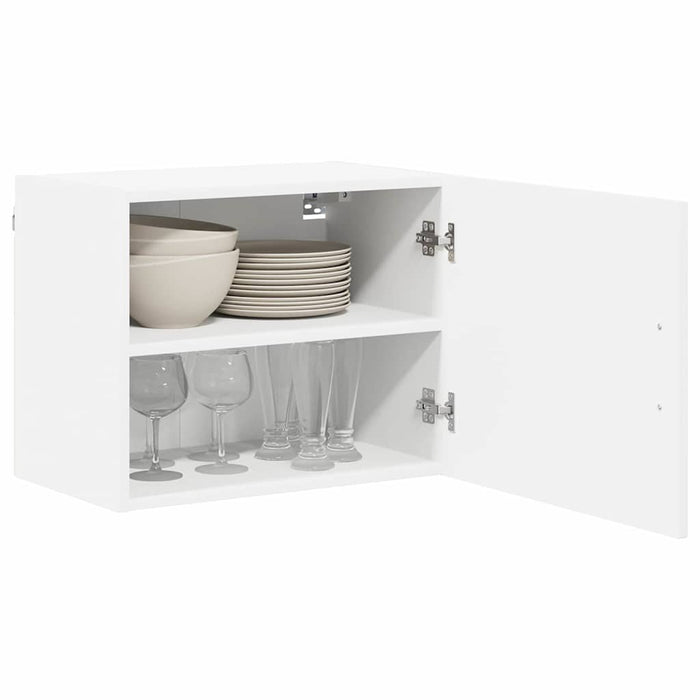 Mobile da cucina 2 pcs Bianco 50 x 31 x 40 cm Legno multistrato 884895