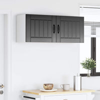 Mobile da cucina 2 pcs Nero 50 x 31 x 40 cm Legno multistrato 884897