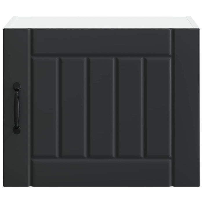 Mobile da cucina 2 pcs Nero 50 x 31 x 40 cm Legno multistrato 884897