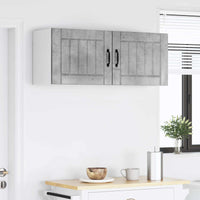 Mobile da cucina 2 pcs Grigio cemento 50 x 31 x 40 cm 884901