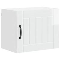 Mobile da cucina 2 pz-Set di 2 Armadio da cucina Bianco Lucido 50 x 31 x 40 cm 499076