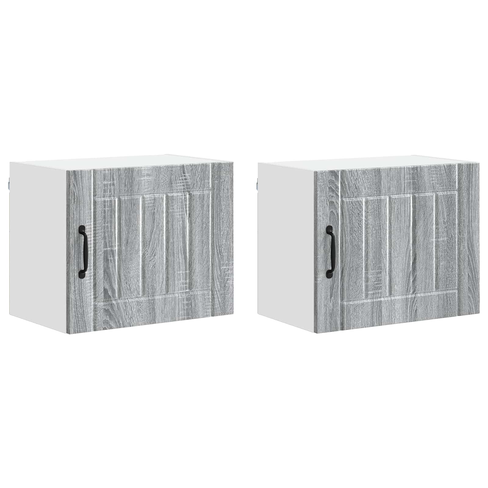 Mobile da cucina 2 pz-Set di 2 Armadio da cucina Grigio Sonoma 50 x 31 x 40 cm 862682