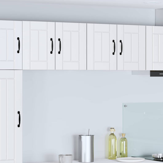 Mobile da cucina 2 pz-Set di 2 Armadio da cucina Bianco 60 x 31 x 40 cm Legno multistrato 123211