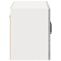 Pensile cucina-Mobile Cucina da Parete Grigio cemento 60 x 31 x 40 cm Legno multistrato