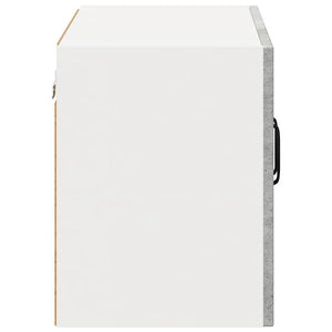 Armadi a pareti per cucina 2 pz-Set di 2 Armadi sospesi per Cucina Grigio cemento 60 x 31 x 40 cm