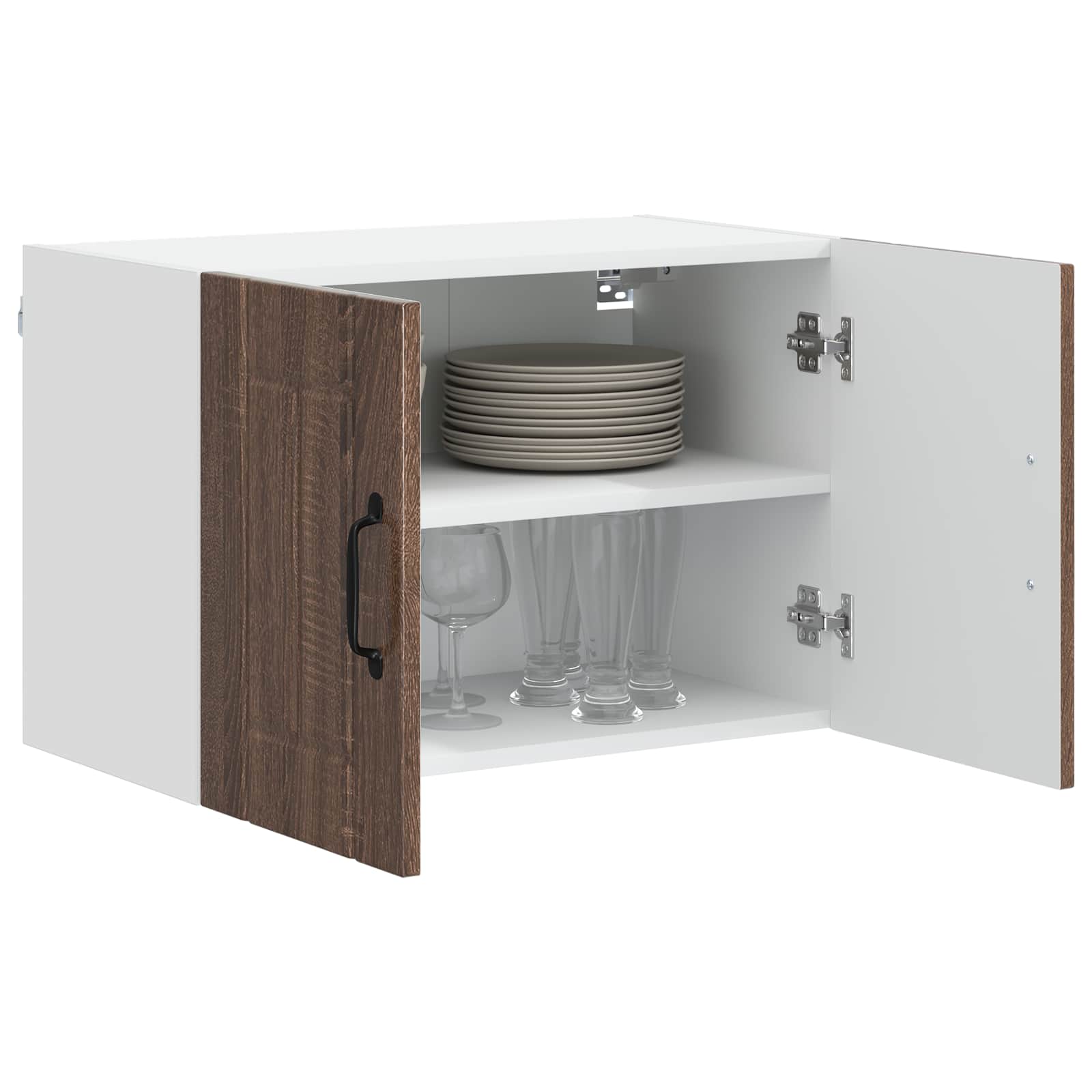 Pensile cucina-Mobile Cucina da Parete Rovere Marrone 60 x 31 x 40 cm Legno multistrato