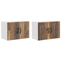 Armadi a pareti per cucina 2 pz-Set di 2 Armadi sospesi per Cucina Legno vecchio 60 x 31 x 40 cm