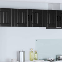 Mobile da cucina-Armadio da cucina Nero 80 x 31 x 40 cm Legno multistrato 302505