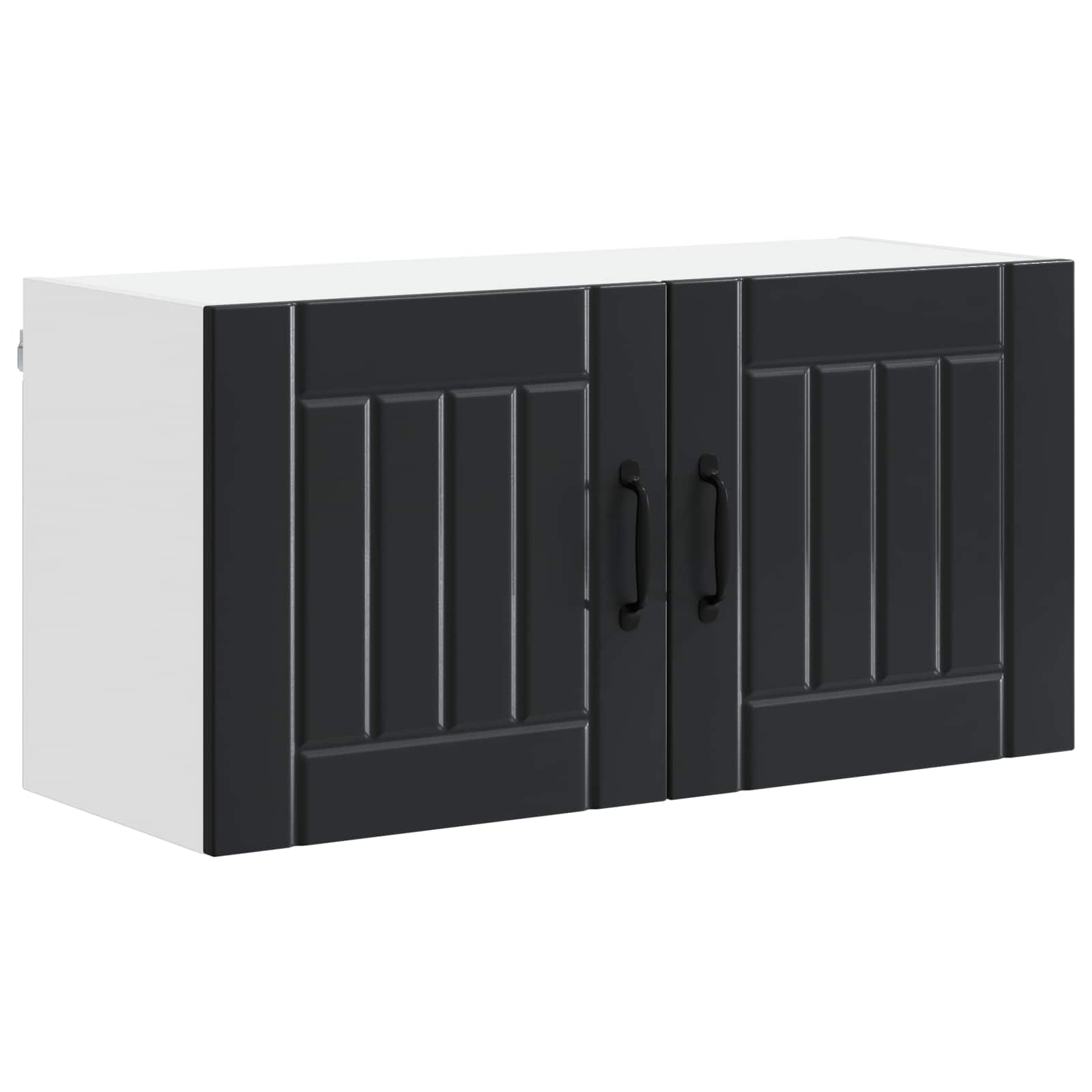 Mobile da cucina-Armadio da cucina Nero 80 x 31 x 40 cm Legno multistrato 302505