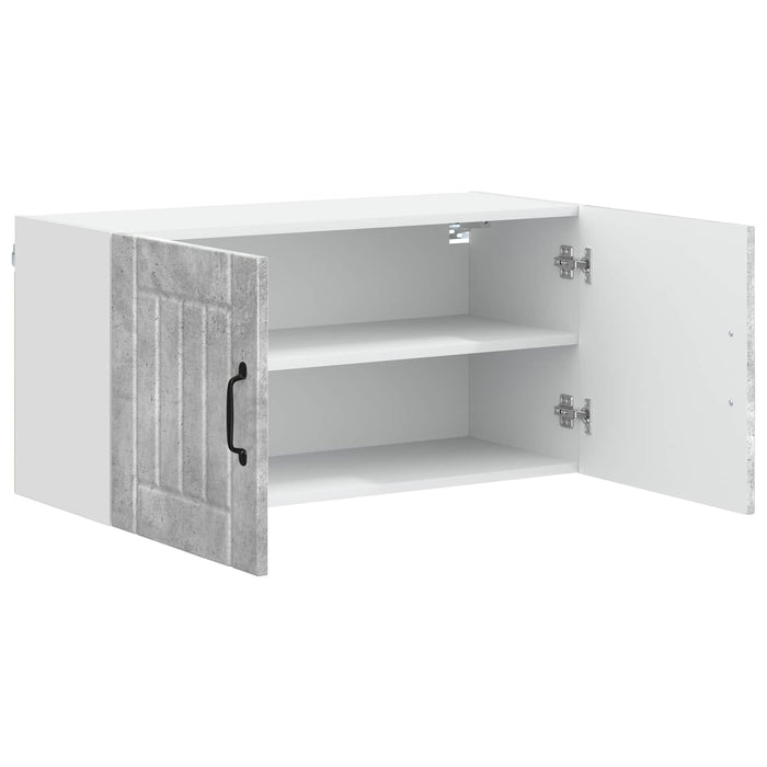 Mobile da cucina Grigio cemento 80 x 31 x 40 cm 884937