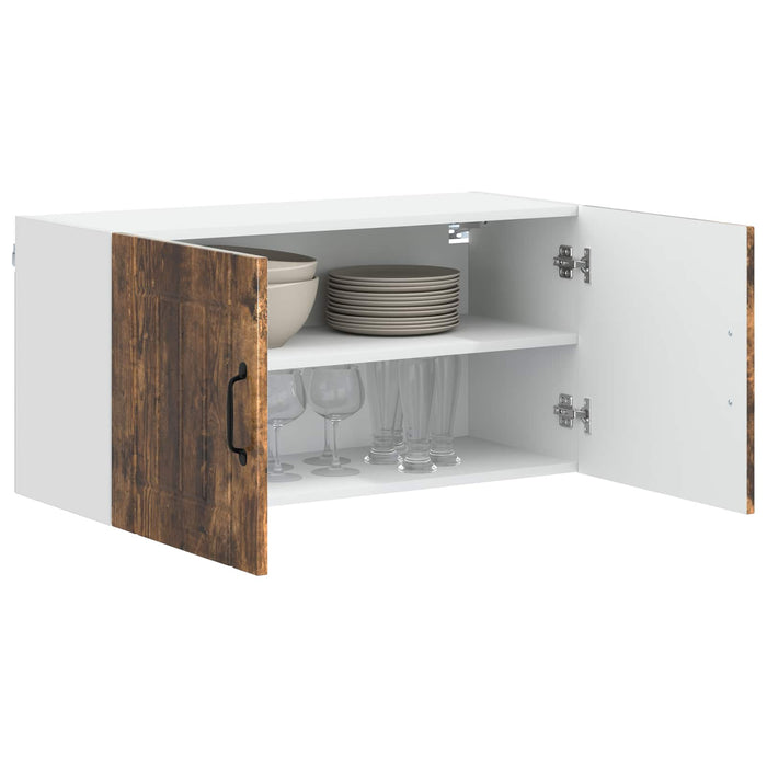 Mobile da cucina-Armadio da cucina Rovere fum¨¦ 80 x 31 x 40 cm Legno multistrato 365910