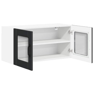 Mobile da cucina-Armadio da cucina Nero 80 x 31 x 40 cm Legno multistrato 892623