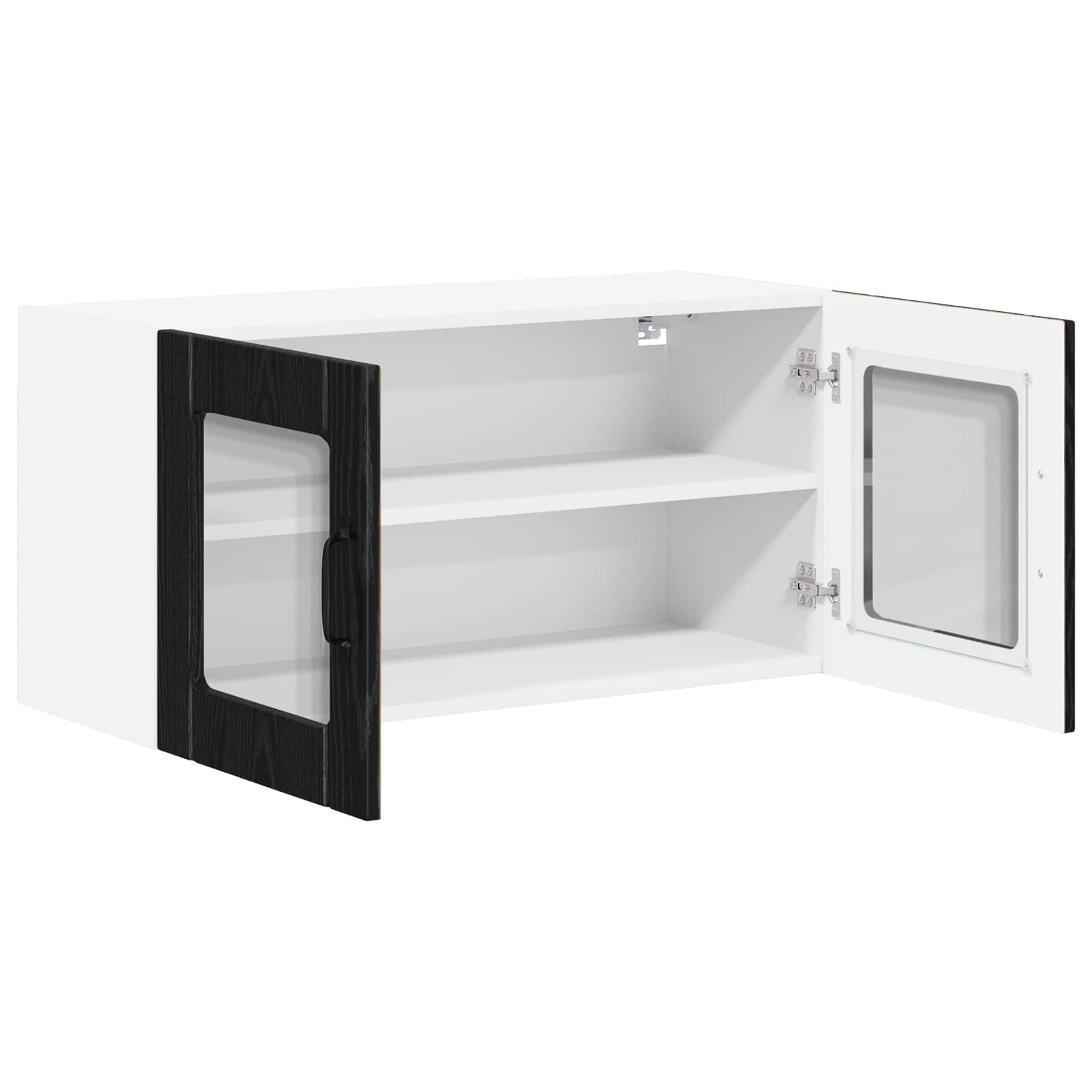 Mobile da cucina-Armadio da cucina Rovere Nero 80 x 31 x 40 cm Legno multistrato