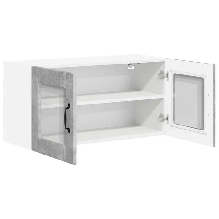 Mobile da cucina-Armadio da cucina Grigio cemento 80 x 31 x 40 cm 322866