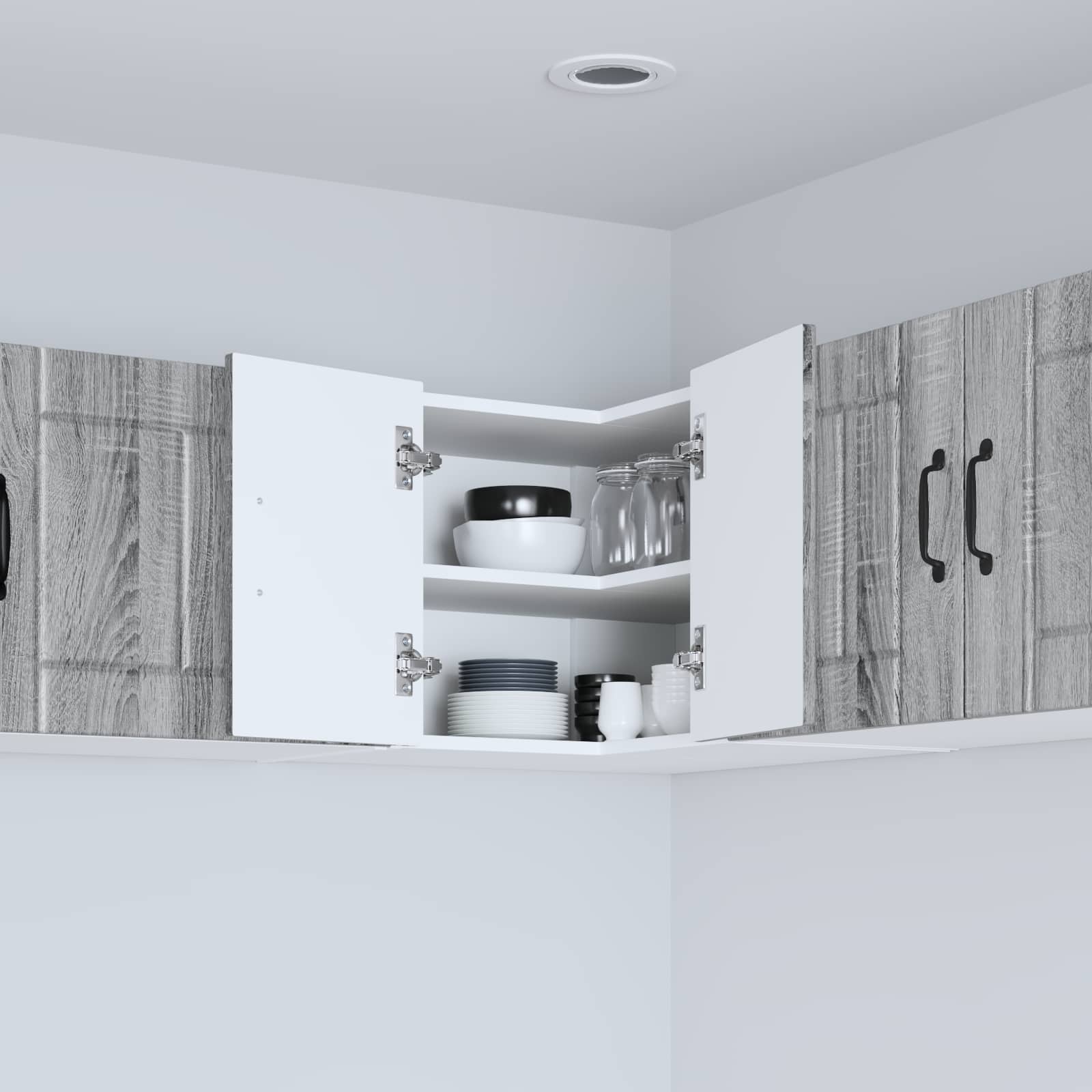 Mobile da cucina Grigio Sonoma 57 x 57 x 40 cm 884961