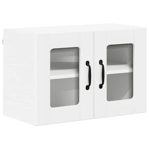 Pensile cucina 2 pcs Bianco 60 x 31 x 40 cm Legno multistrato 884966