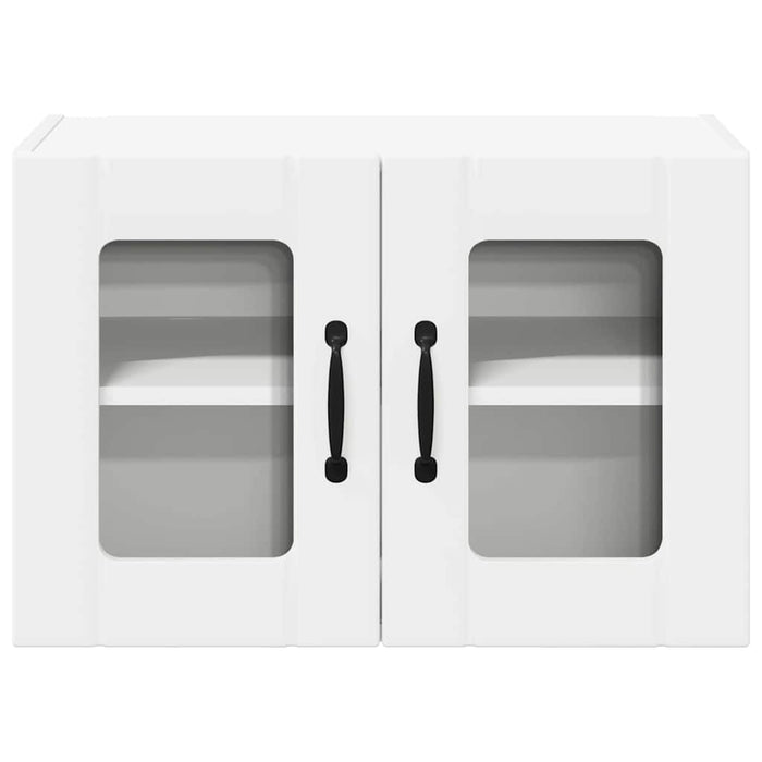Pensile cucina 2 pcs Bianco 60 x 31 x 40 cm Legno multistrato 884966